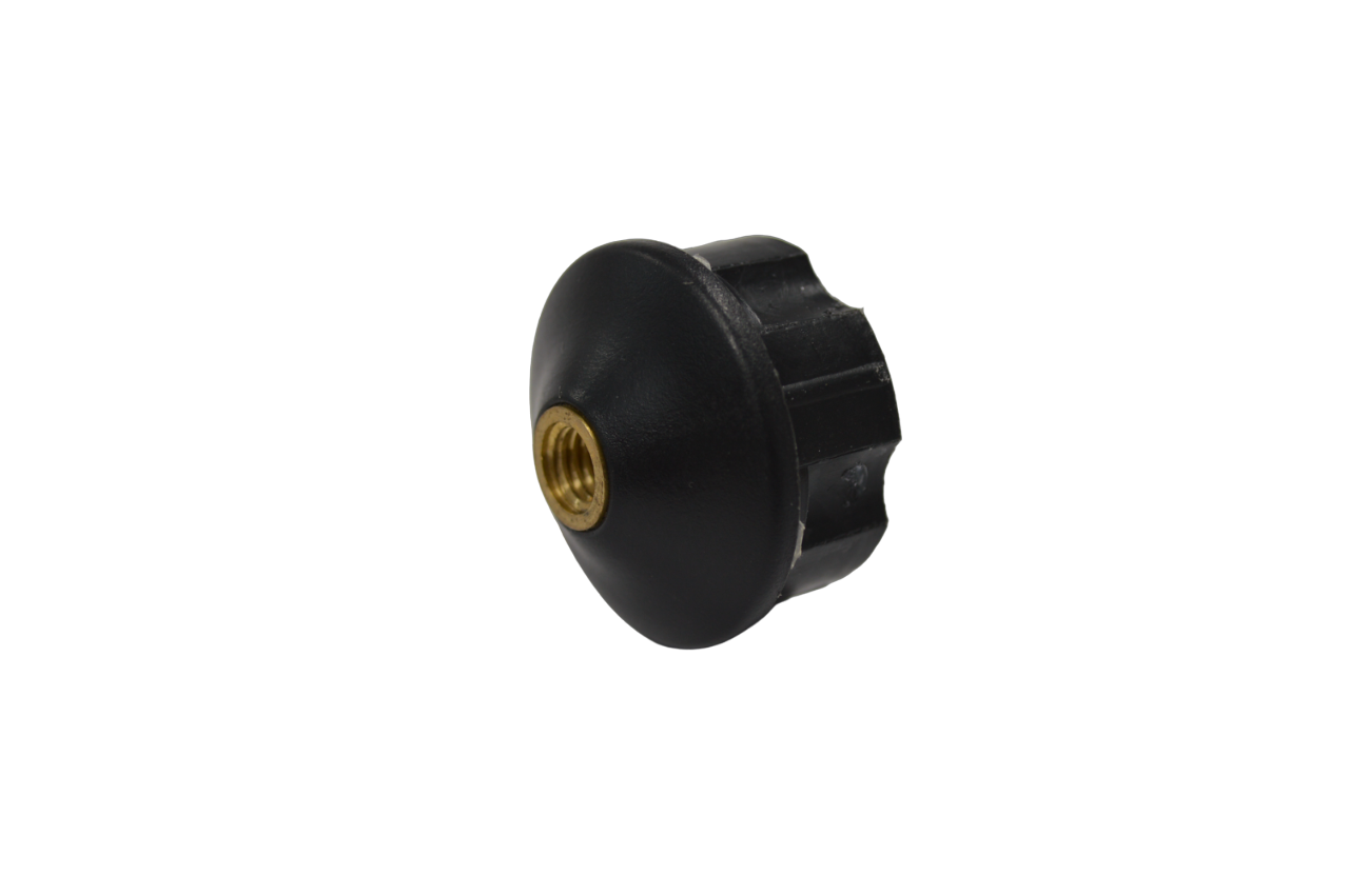 Nylon Leg Insert (Black) Cap (Lower with brass Threaded Insert)