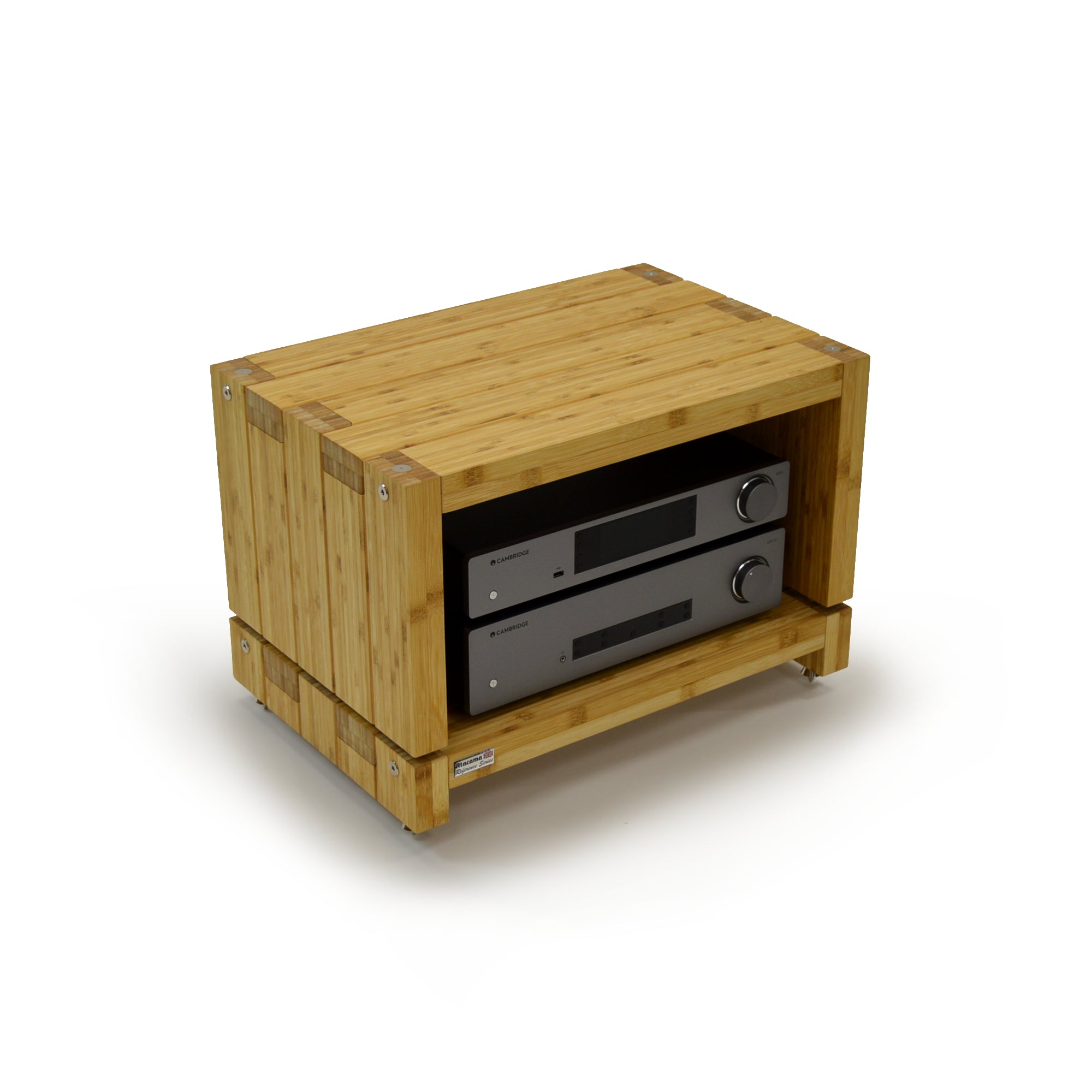 Ex Display Elite Eco 24 Reference Natural Bamboo HiFi Rack (Price shown is for 4 modules)