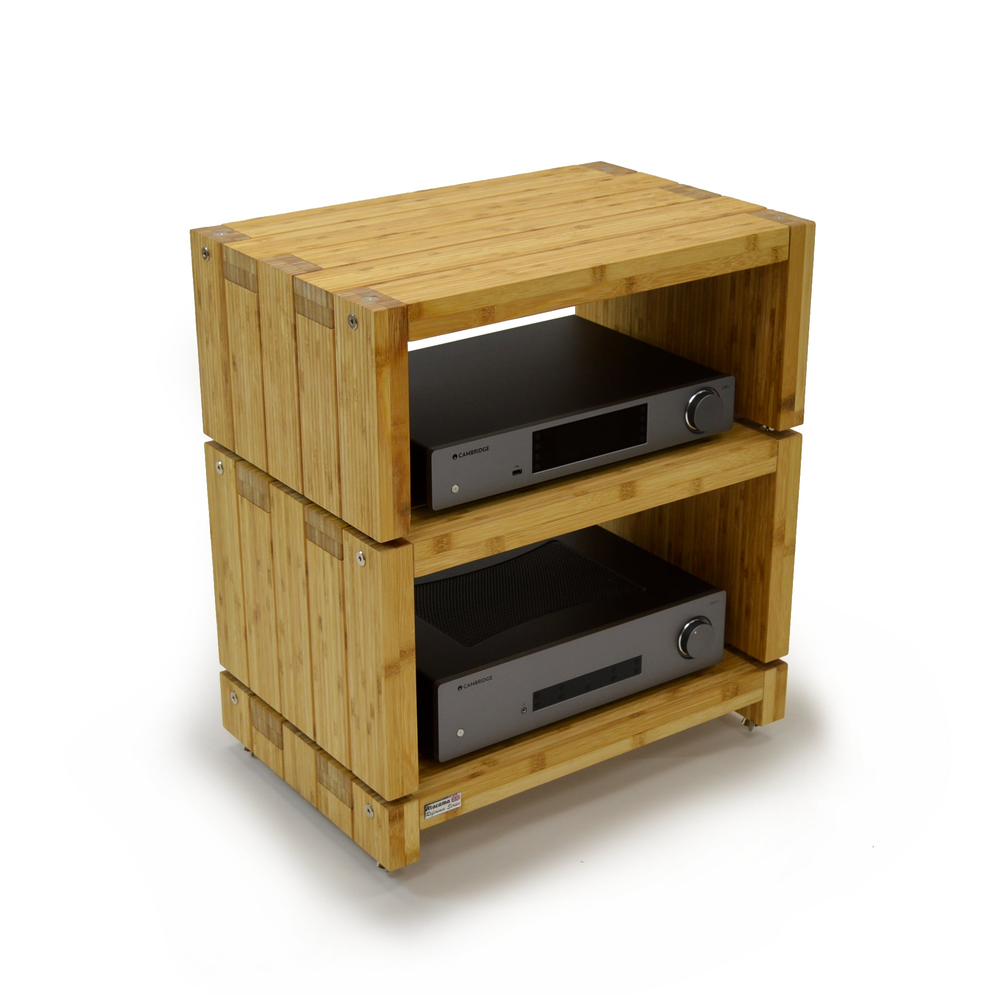 Ex Display Elite Eco 24 Reference Natural Bamboo HiFi Rack (Price shown is for 4 modules)