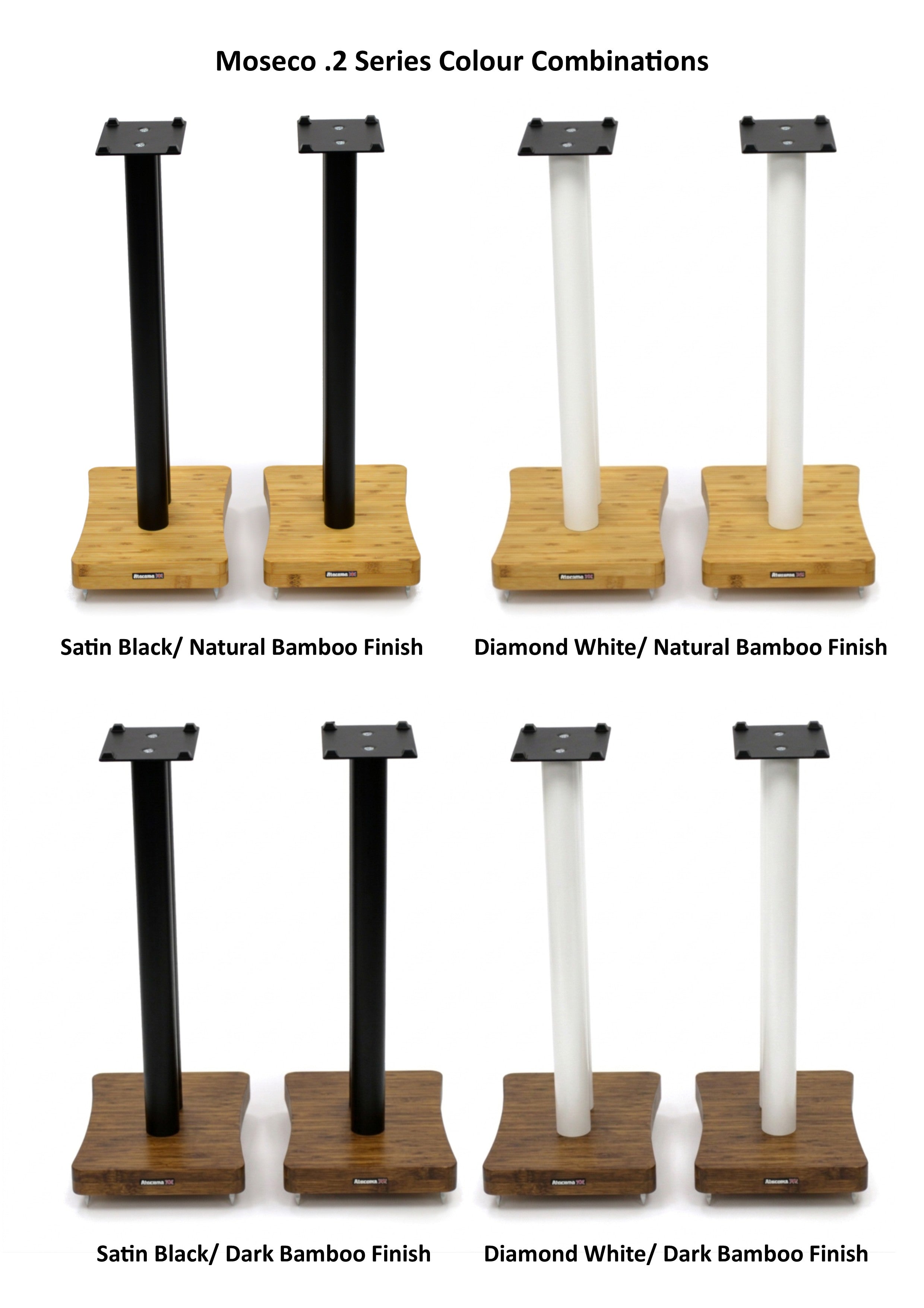 NEW MOSECO 7.2 Speaker Stands (Pair)