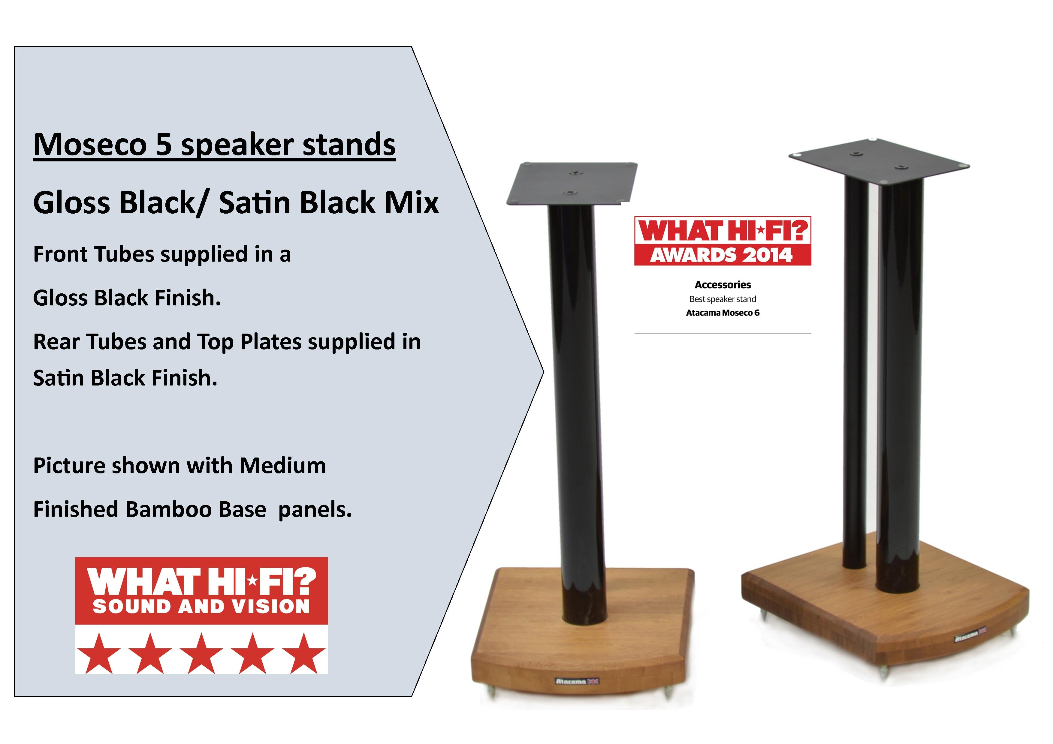 MOSECO 5 speaker stands (Pair)