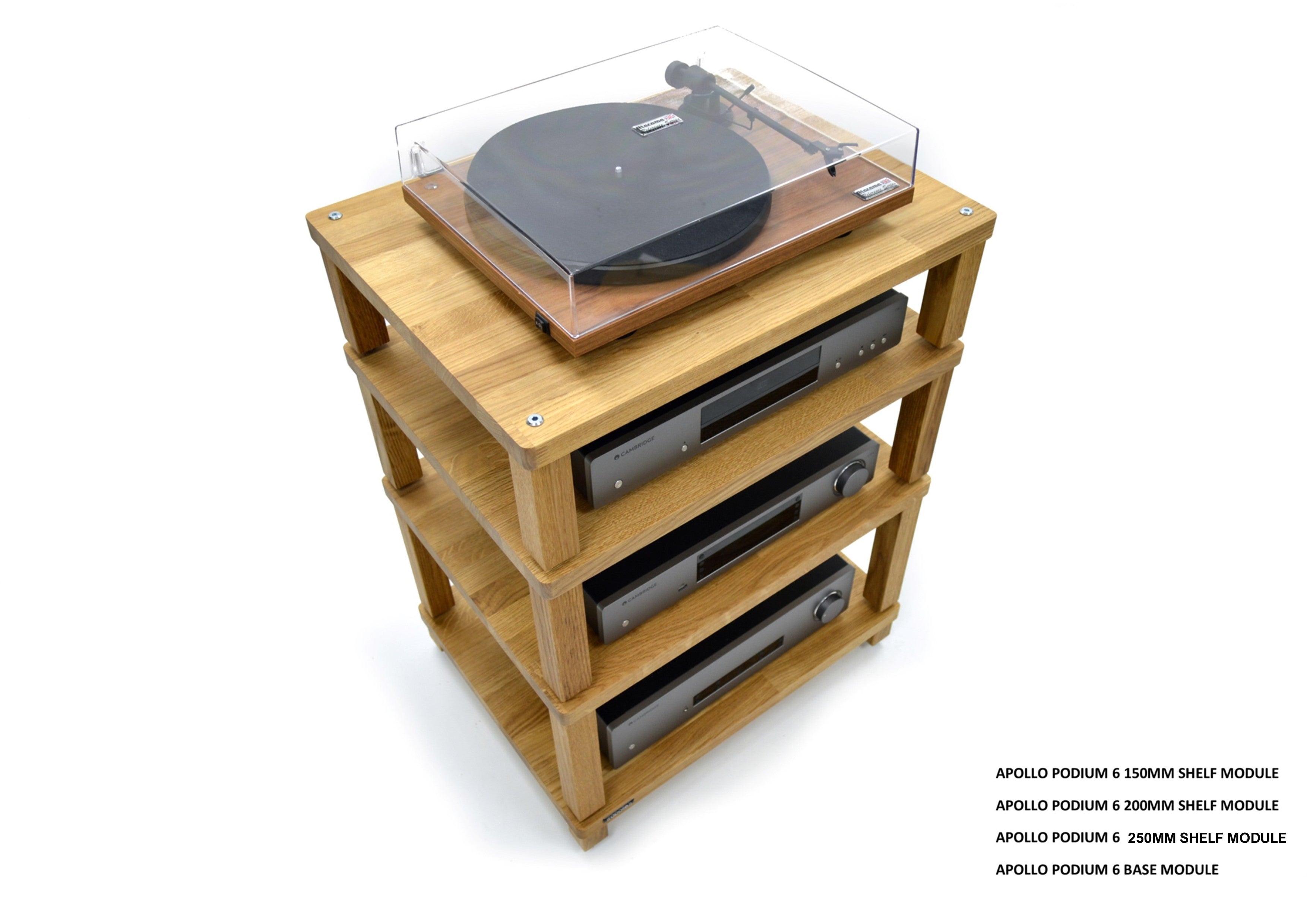 Apollo Podium 6 (Natural Oak Finish)