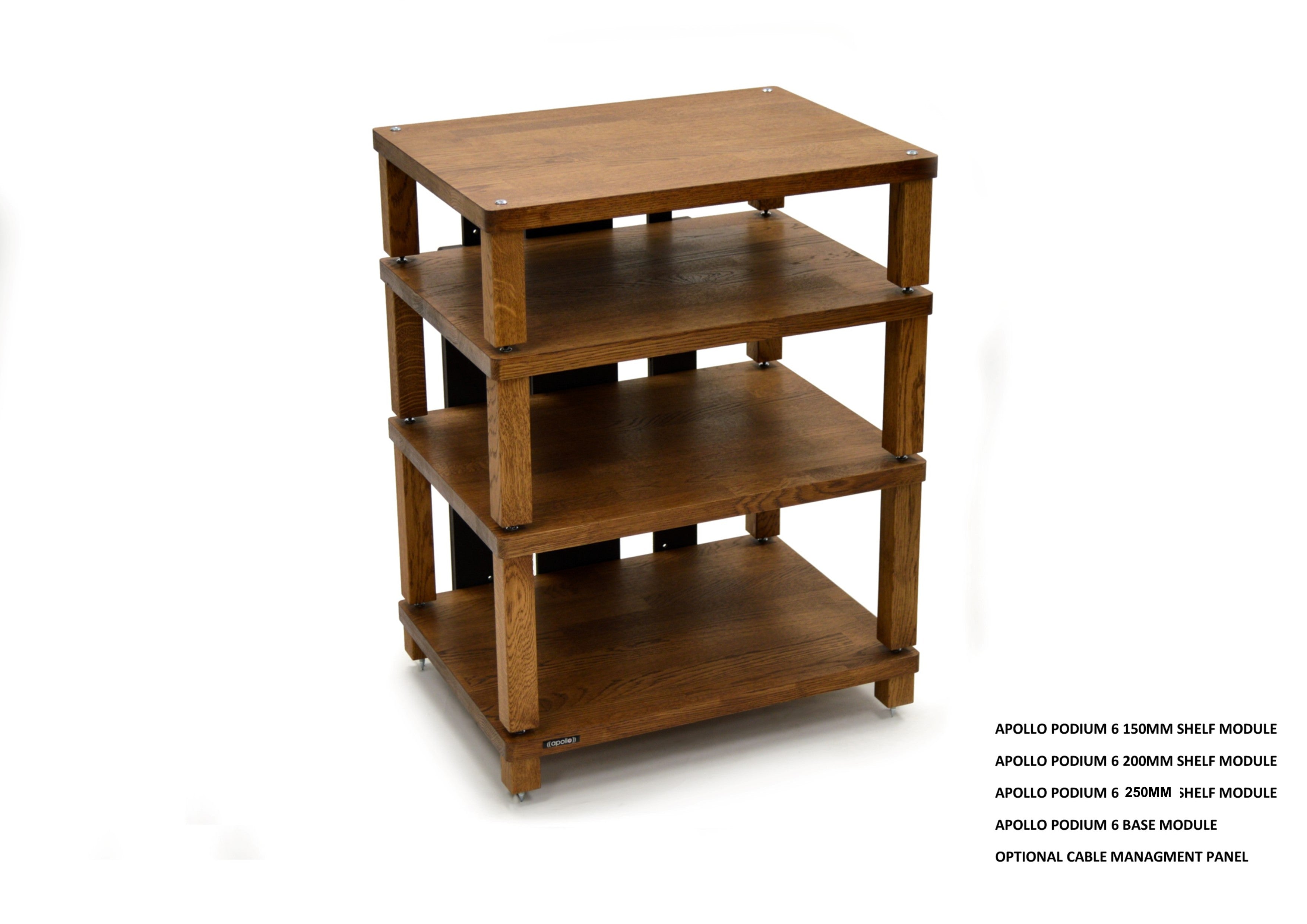 Apollo Podium 6 (Dark Oak Finish)