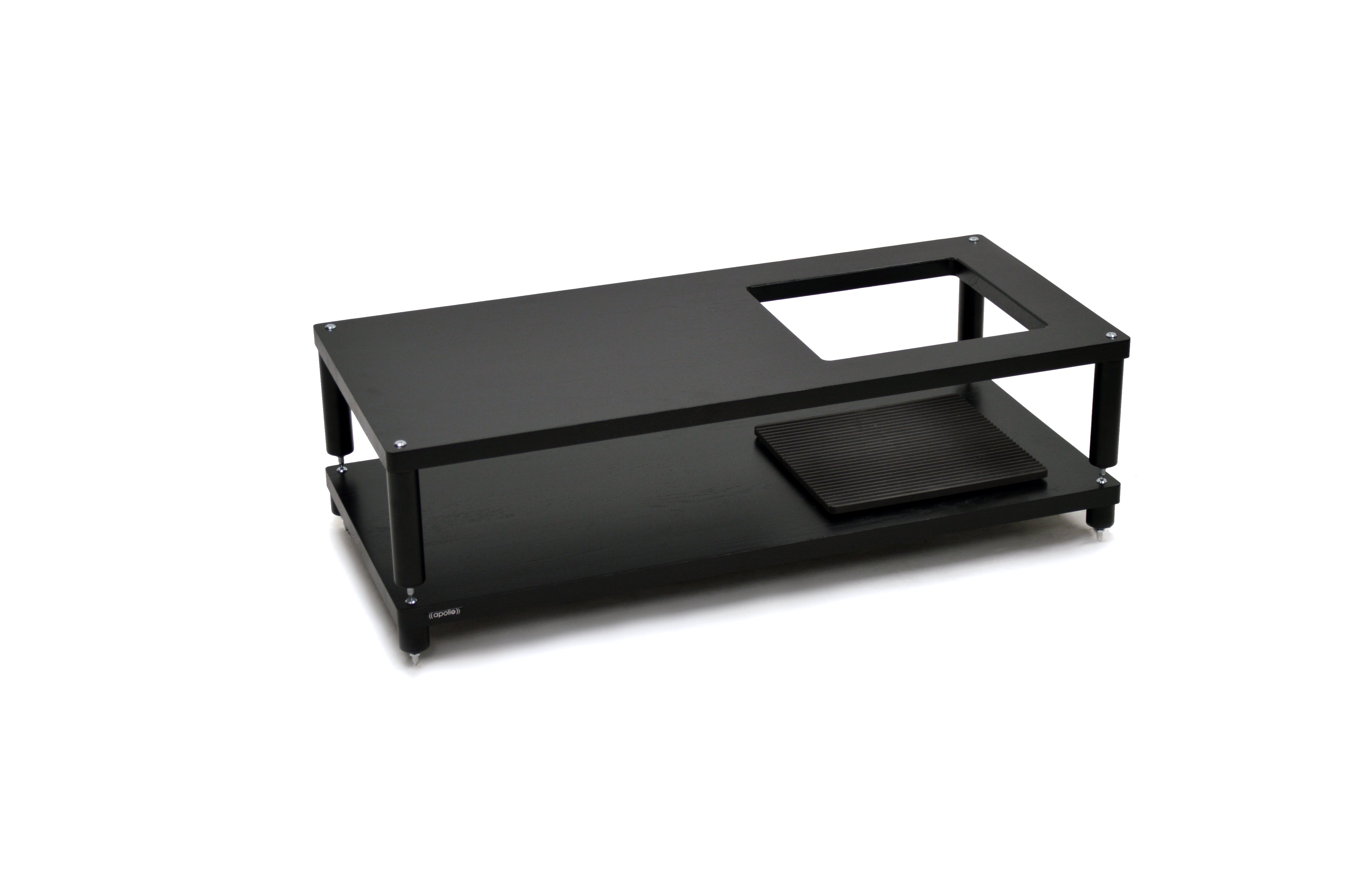 Apollo Storm 10 with Vinyl Storage (Premium Black Oak Finish)