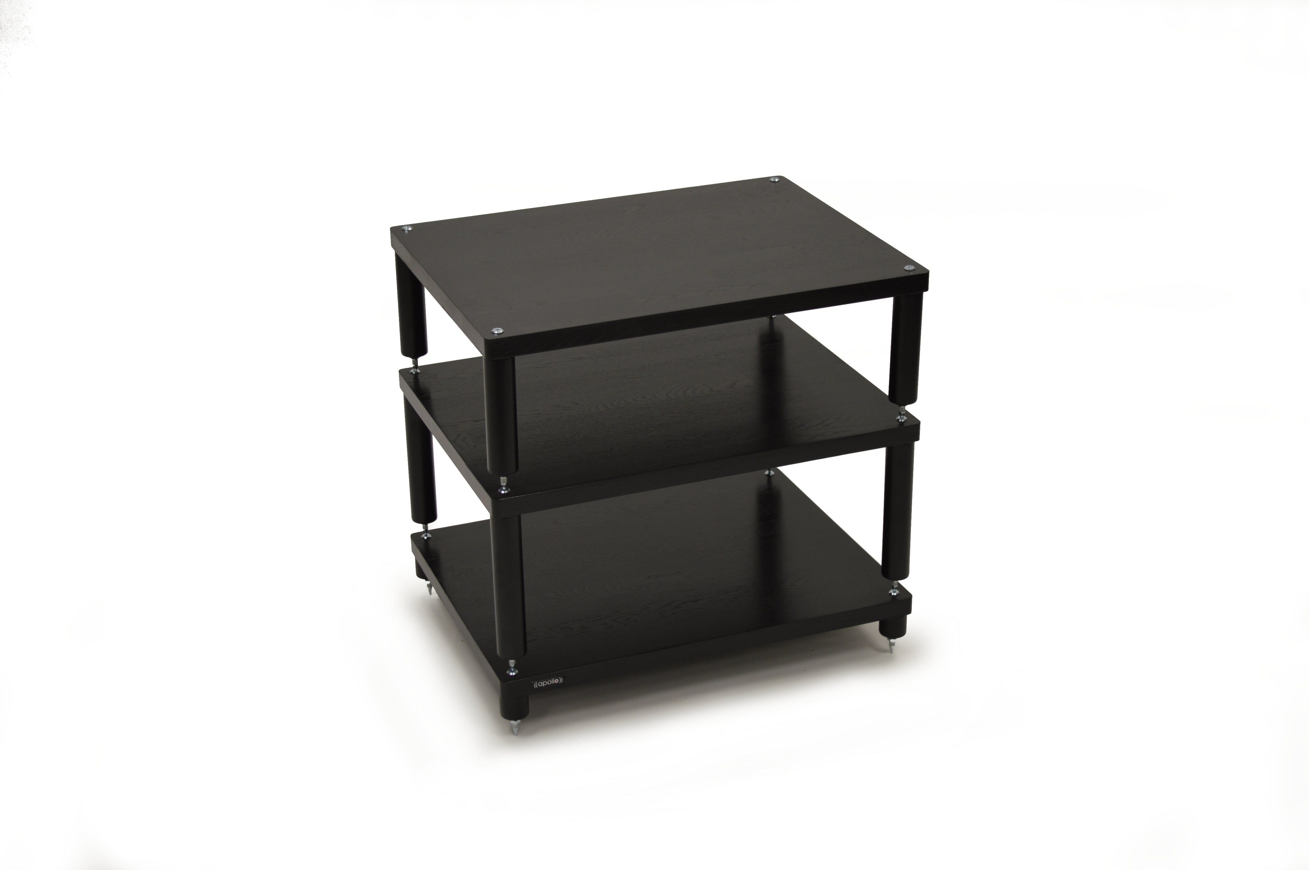 "B" Grade Apollo Storm 6 Hifi Rack Modules, Black Edition Finish (Price per Single Shelf Module)