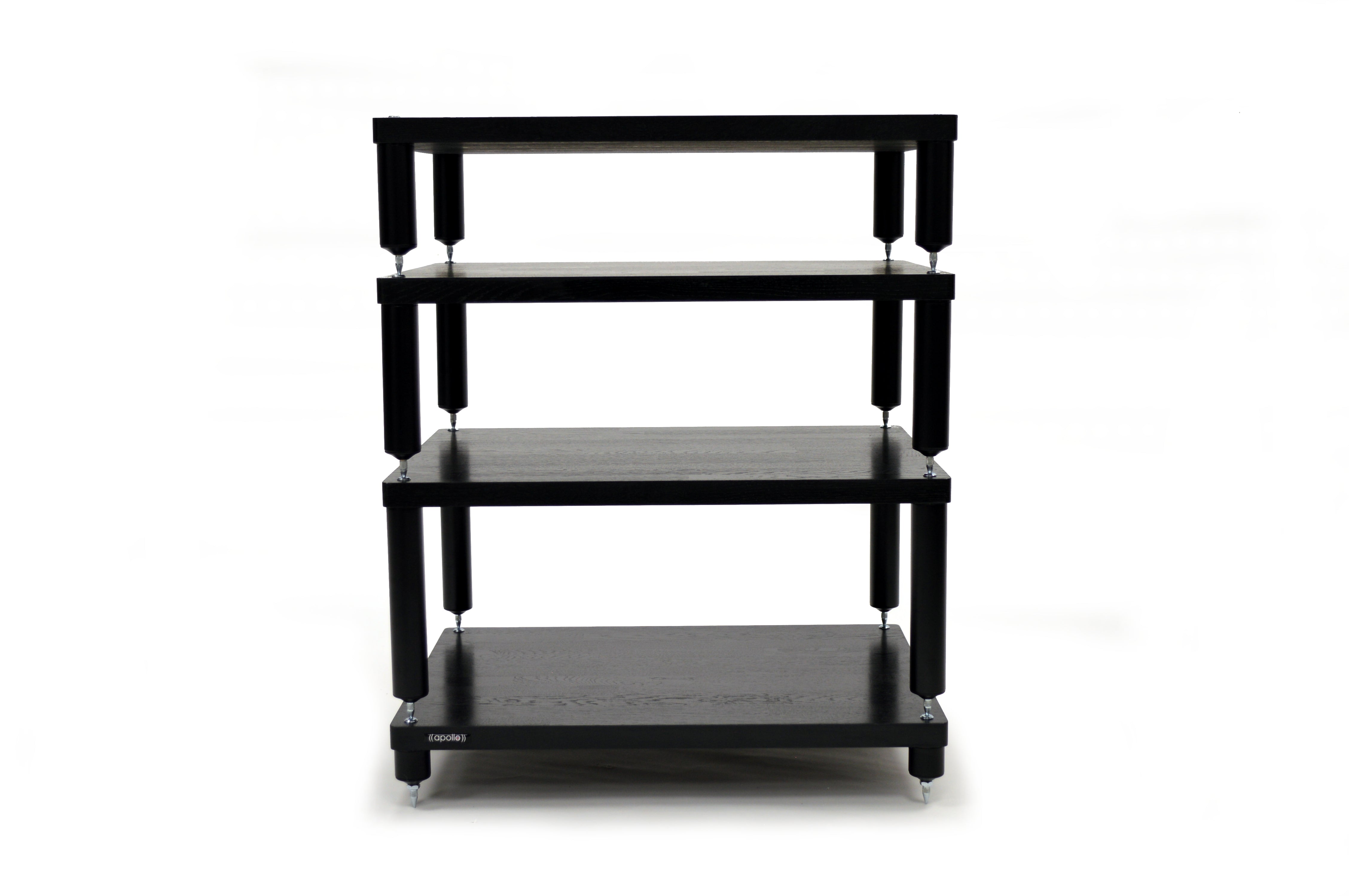 "B" Grade Apollo Storm 6 Hifi Rack Modules, Black Edition Finish (Price per Single Shelf Module)