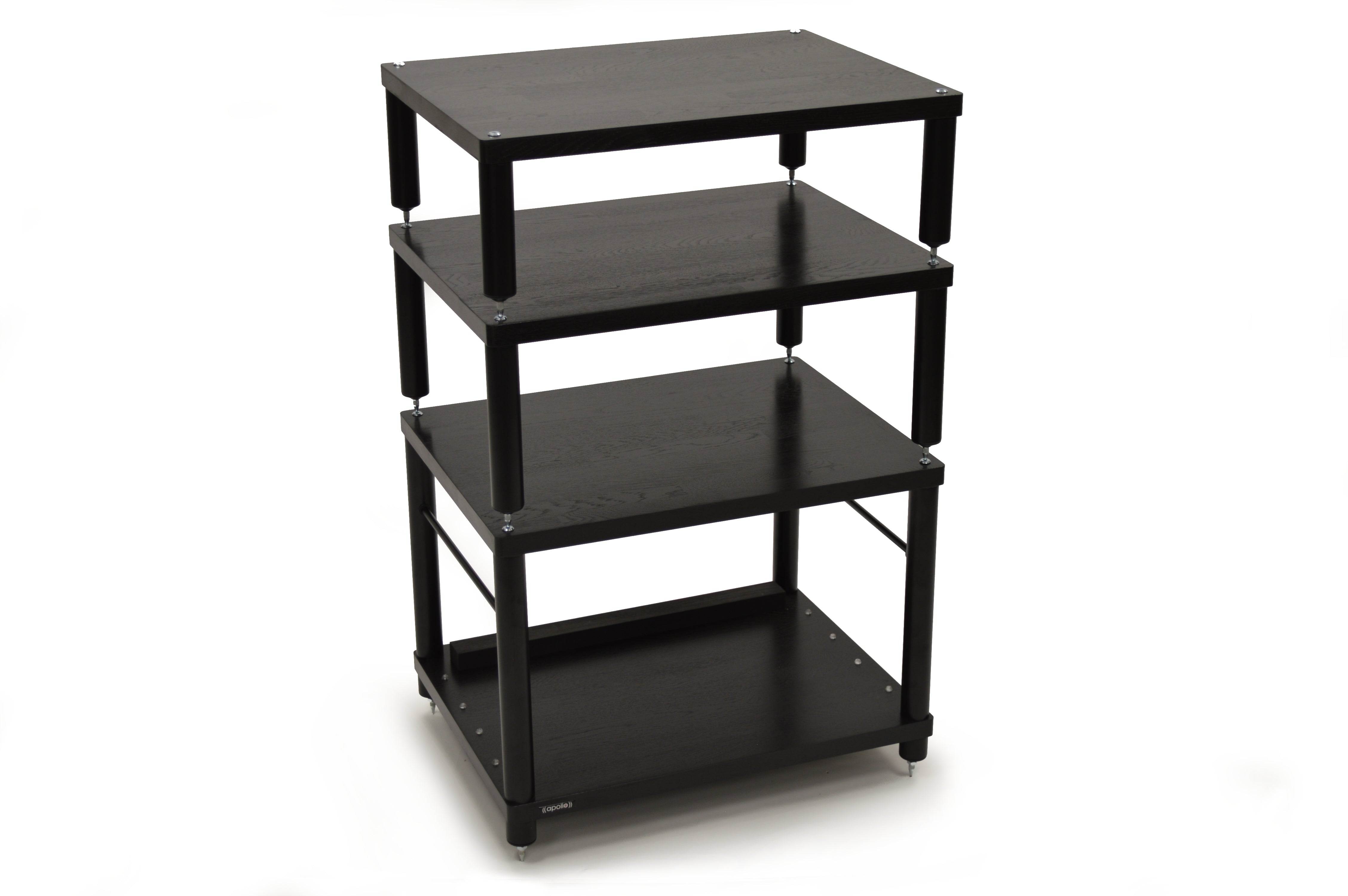Apollo Storm 6 Two Shelf Vinyl Storage Module Premium Black Edition